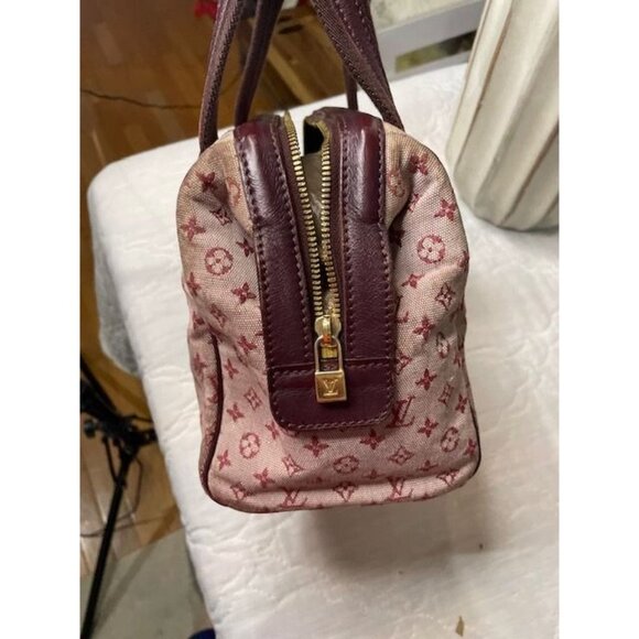 Preloved Louis Vuitton Monogram Mini Josephine PM Handbag – Red Canvas (COA) - Picture 3 of 5